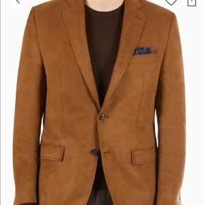 Ralph Lauren Suede Copper 48L Sport Coat